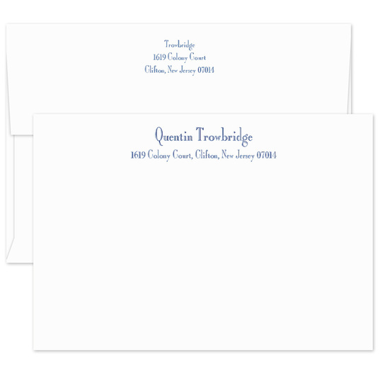 Majestic Flat Correspondence Cards